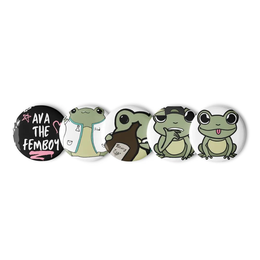 Frogtopia Buttons! product image (5)