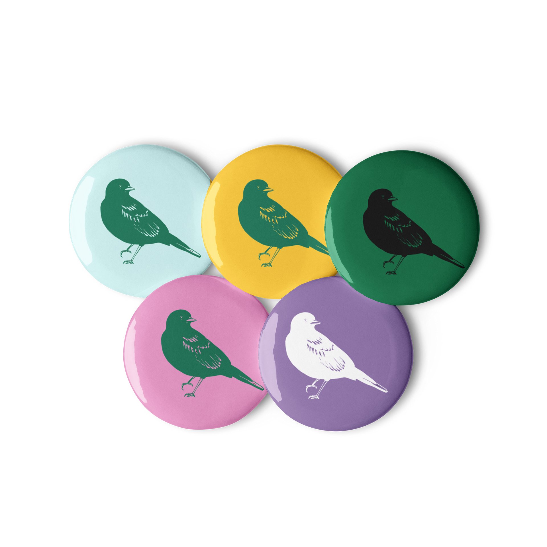 The Ultimate Wandering Nightingale Pin Collection - Pin Buttons Set product image (3)