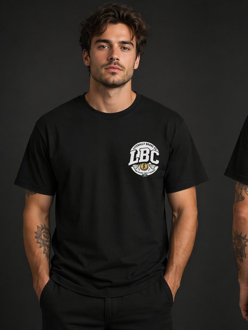 LBC Literally Broke Tee Shirt product image (2)