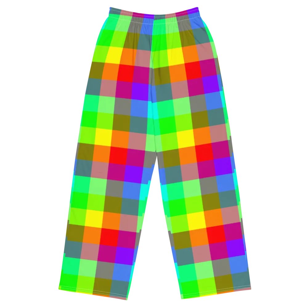 Rainbow Checker Pants product image (1)
