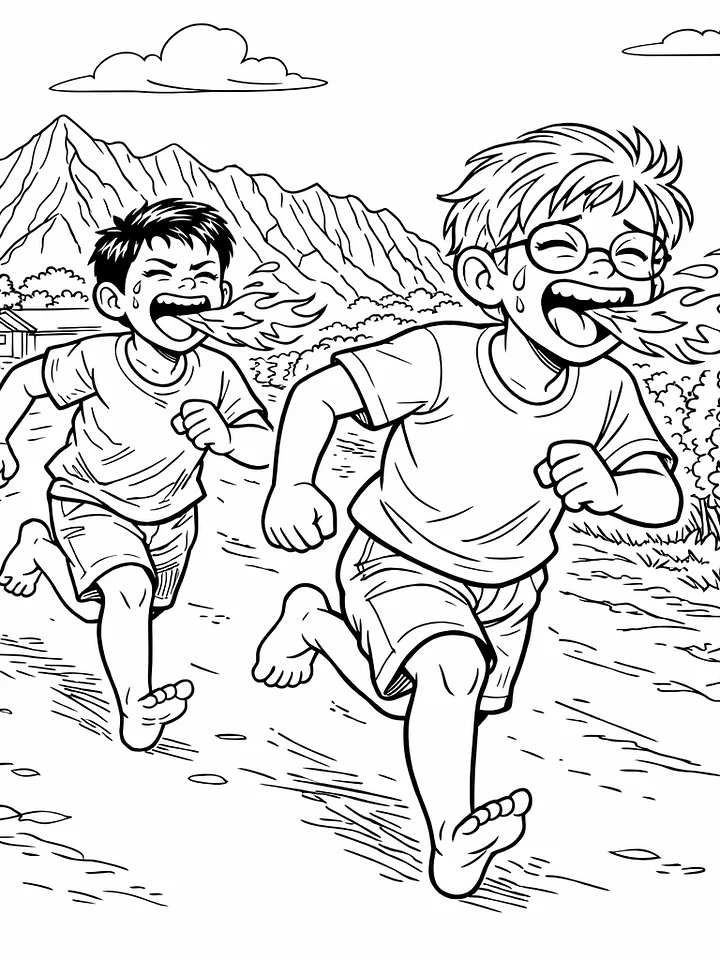 Coloring Page for The Kāneʻohe Kid product image (1)