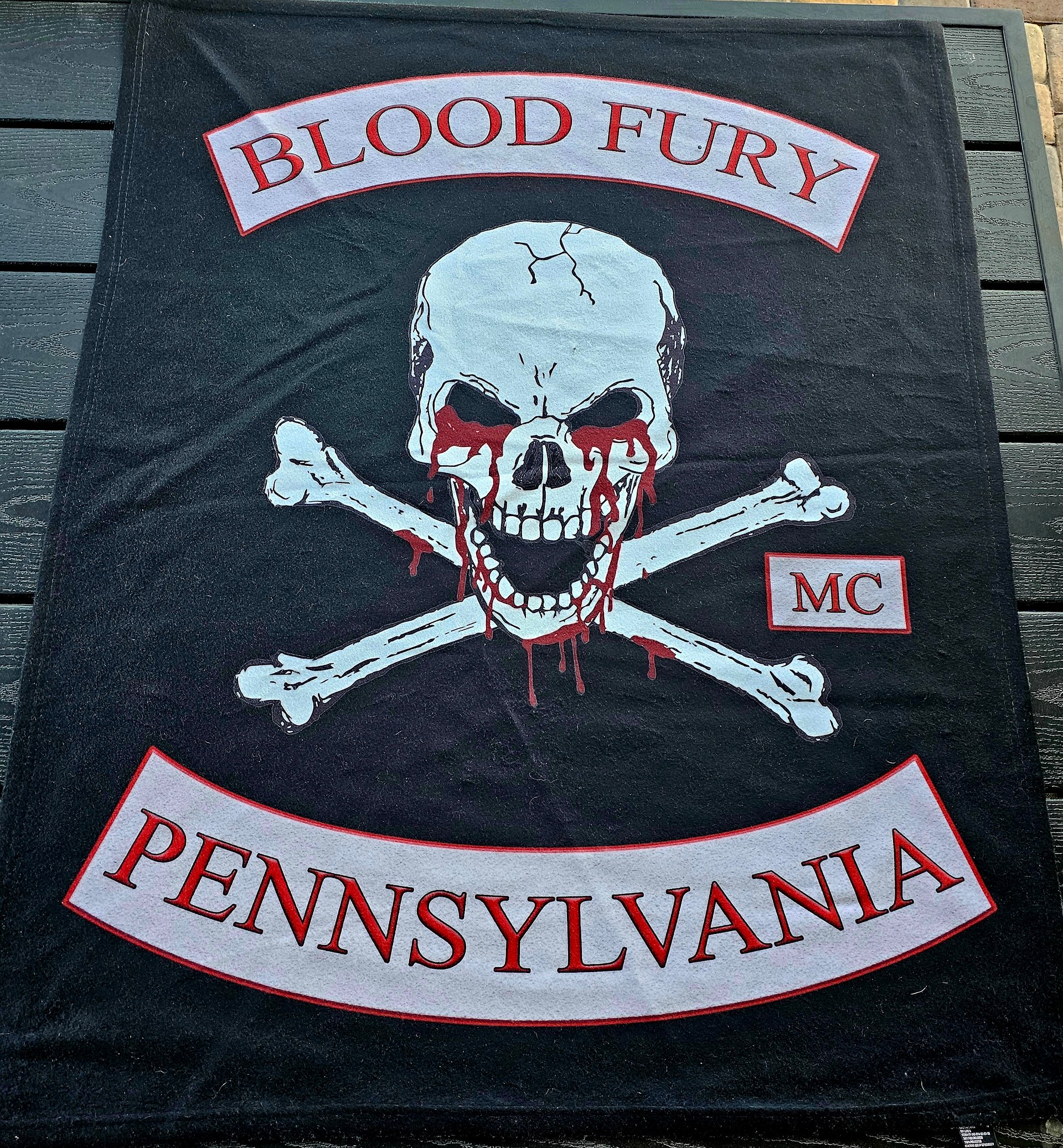 Blood Fury MC Blanket - LIMITED EDITION - (MMM27 PREORDER ONLY) product image (1)