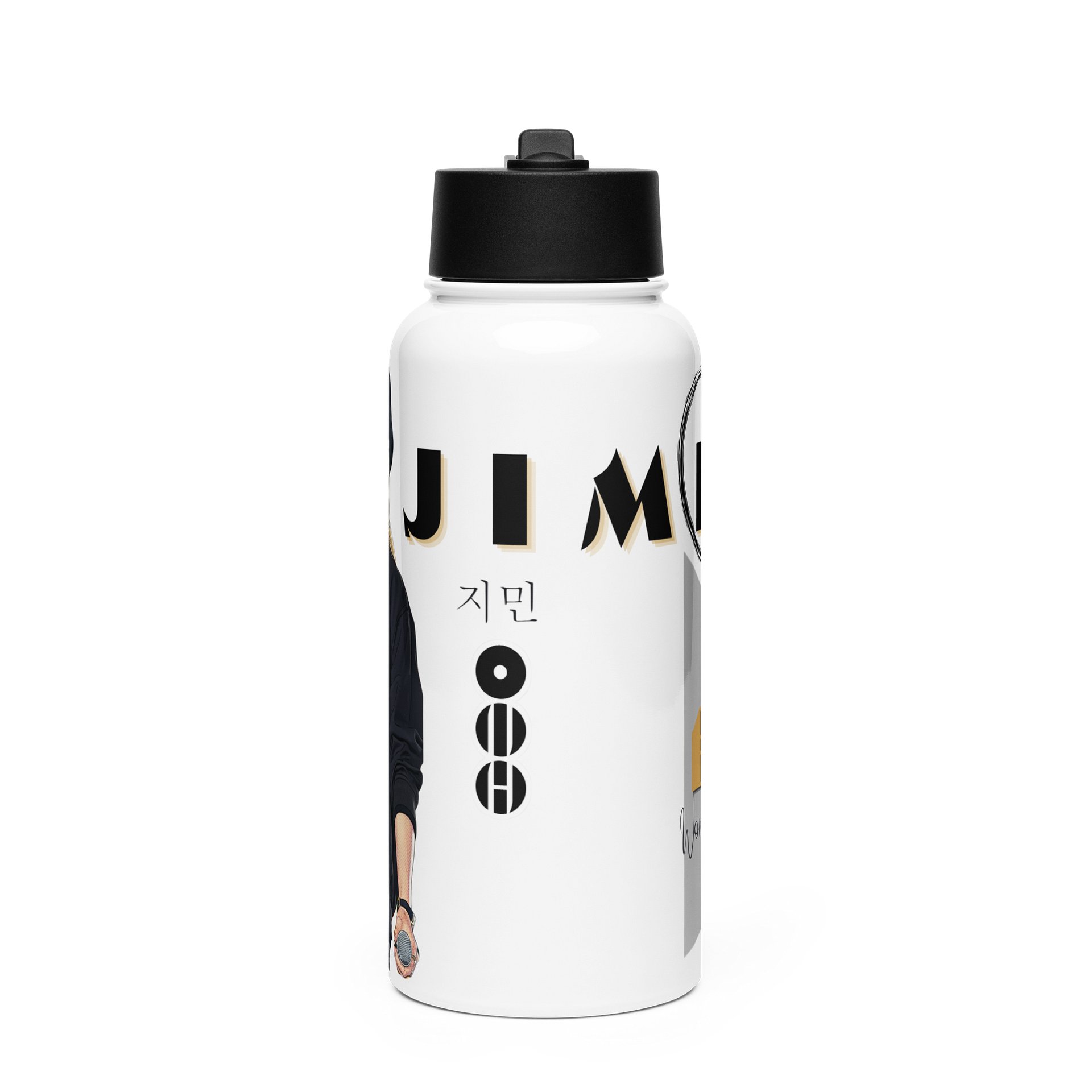Jimin Stainless Steel Water Bottle product image (1)