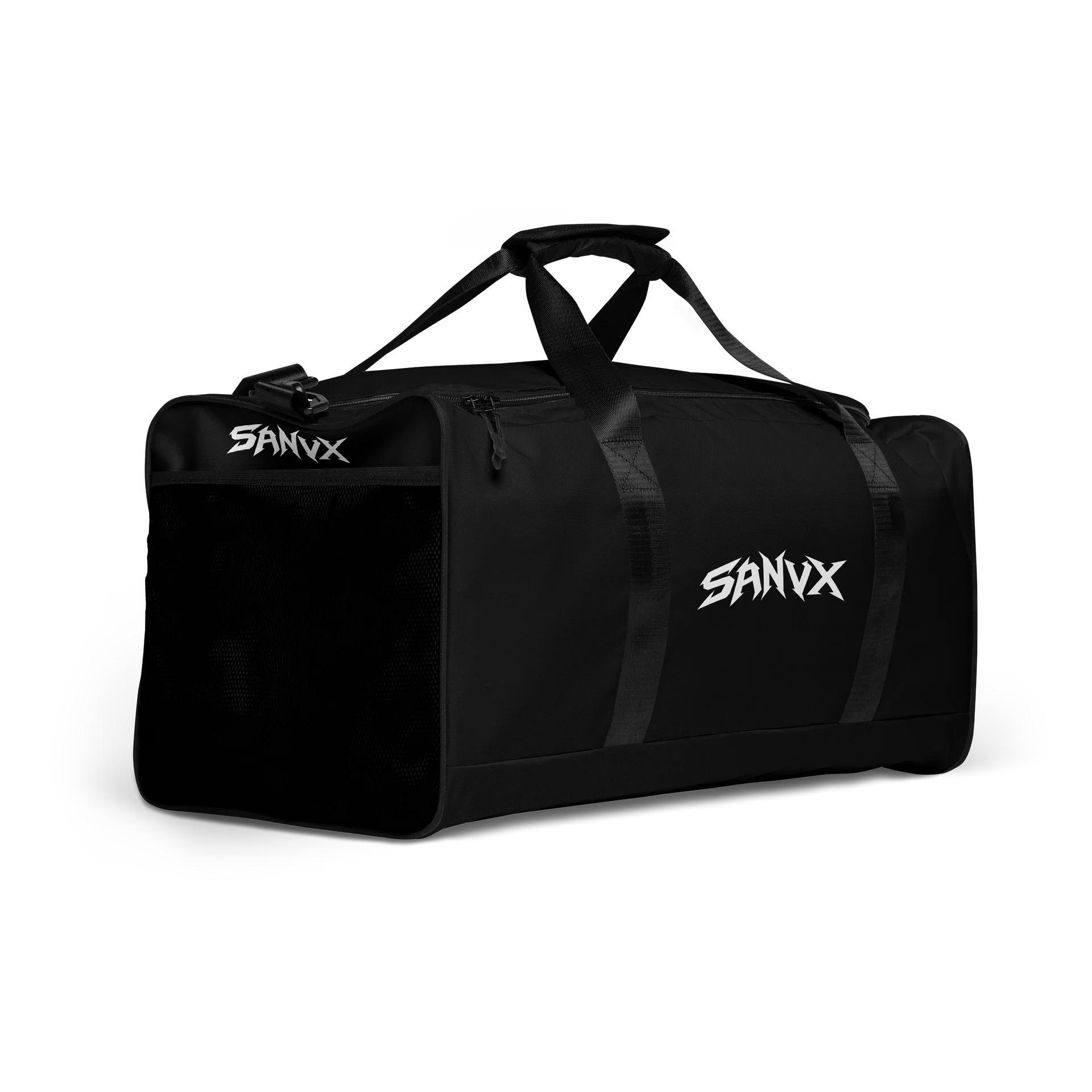SANVX Minimal Black & White Duffle Bag product image (2)