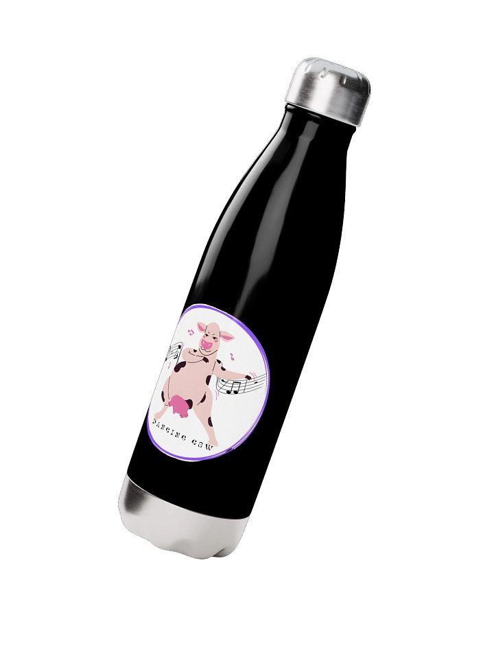 Groovy Cow Stainless Steel Water Bottle product image (2)