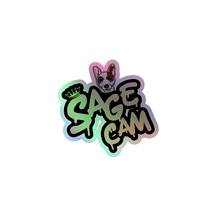 Sage Cam Holographic Sticker product image (1)