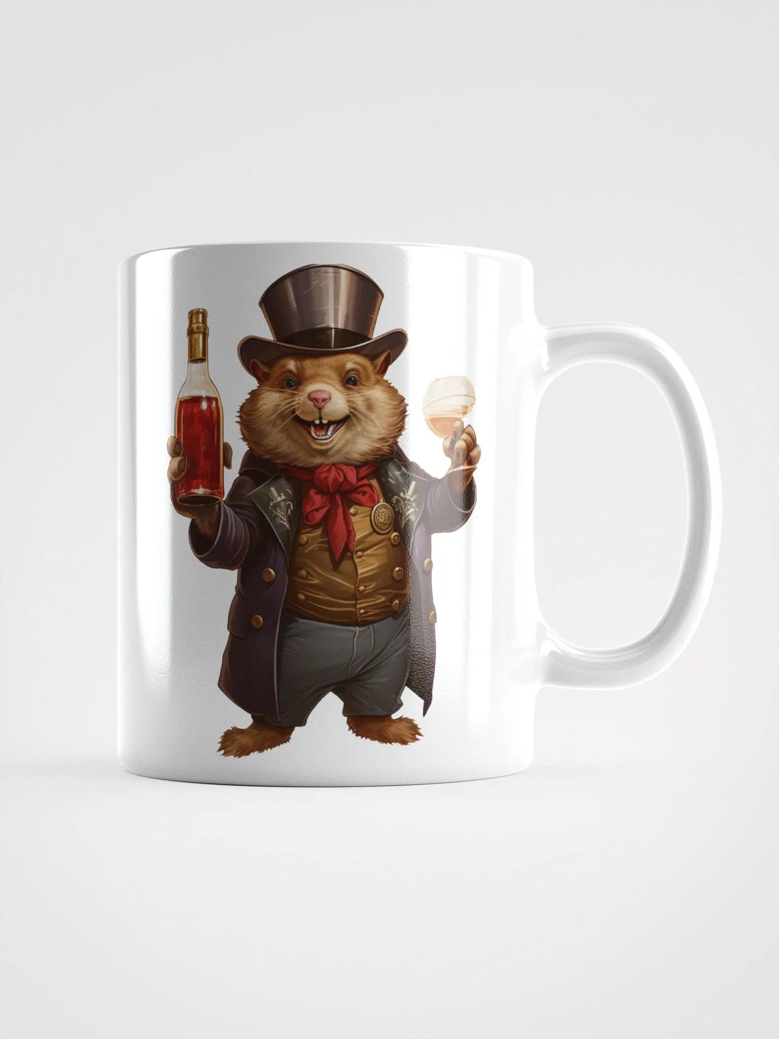 Fingered Beaver Mug - Light product image (4)