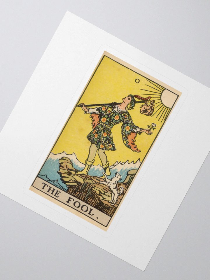 The Fool - Sticker product image (2)