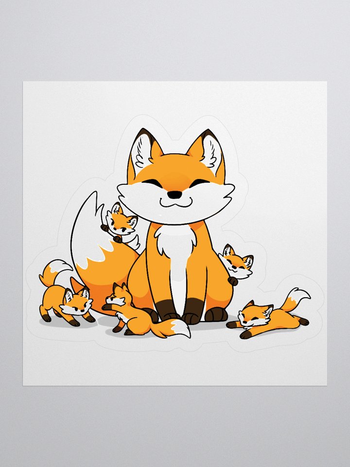 Fox Family Stickers product image (1)