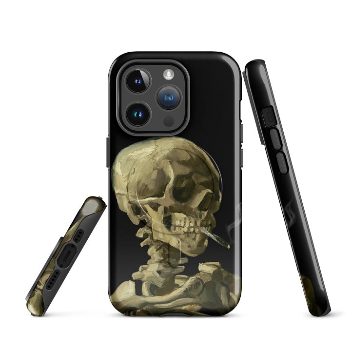 Van Gogh – Skull of a Skeleton with a Burning Cigarette iPhone® MagSafe® Tough Case product image (1)