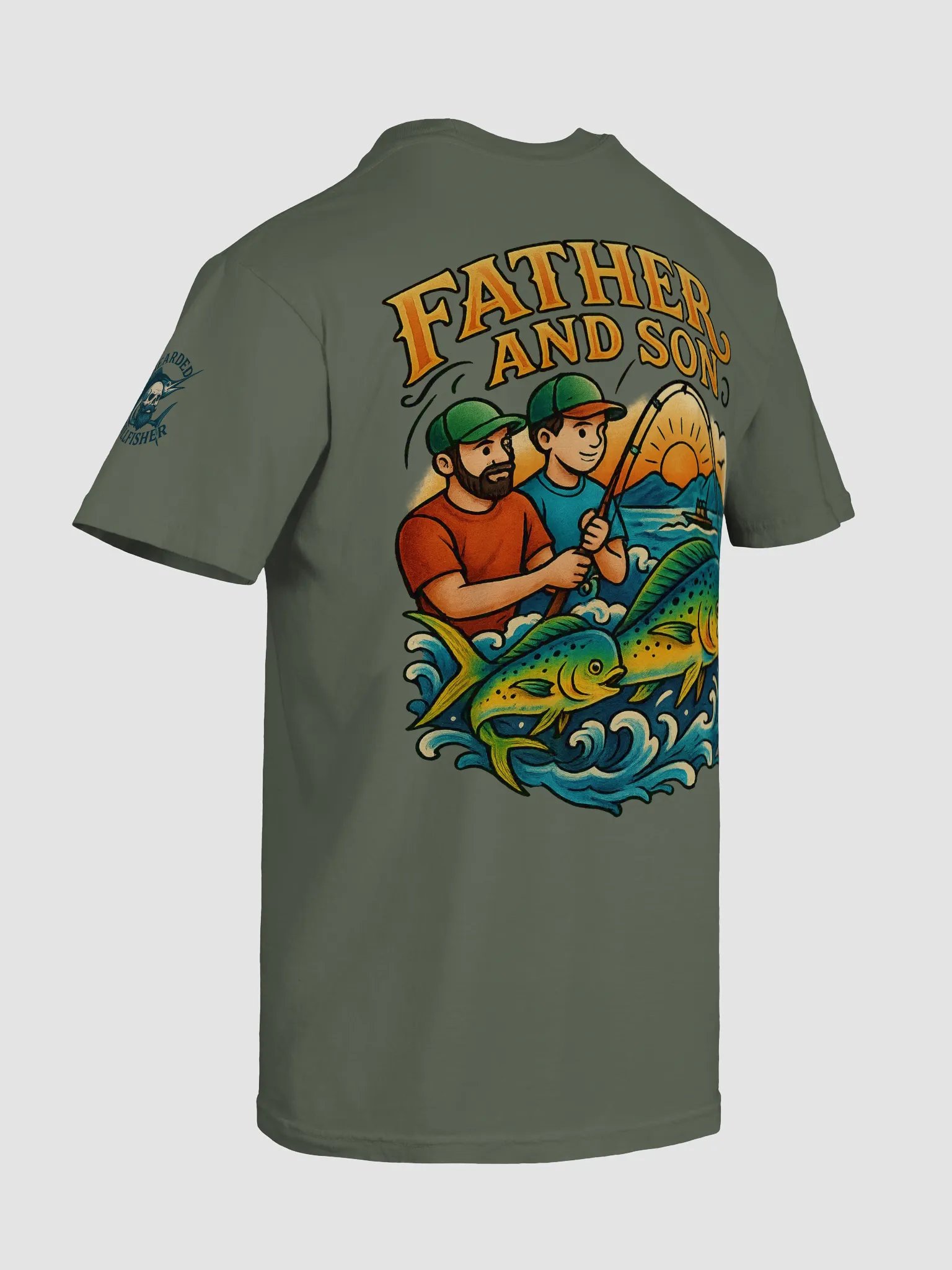 Sunset Fishing Adventure T-Shirt product image (7)