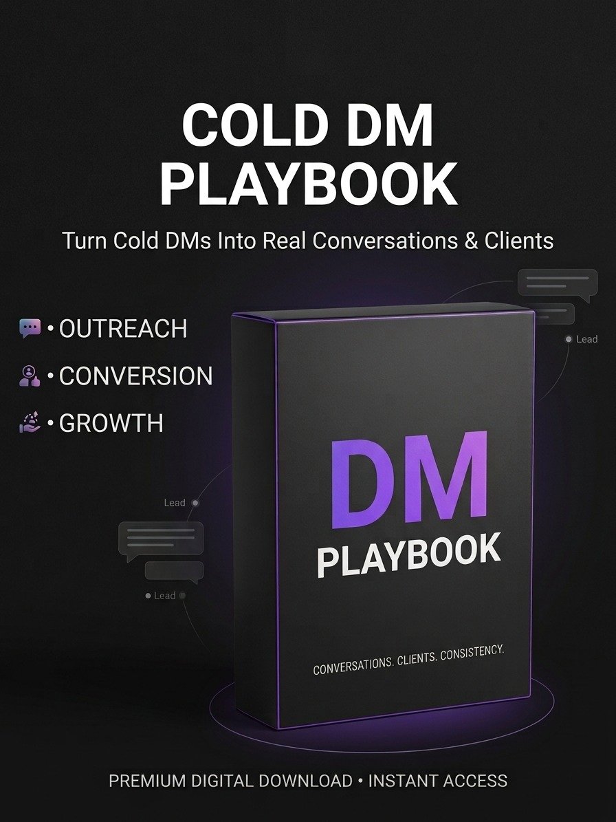 The Cold DM Playbook product image (1)