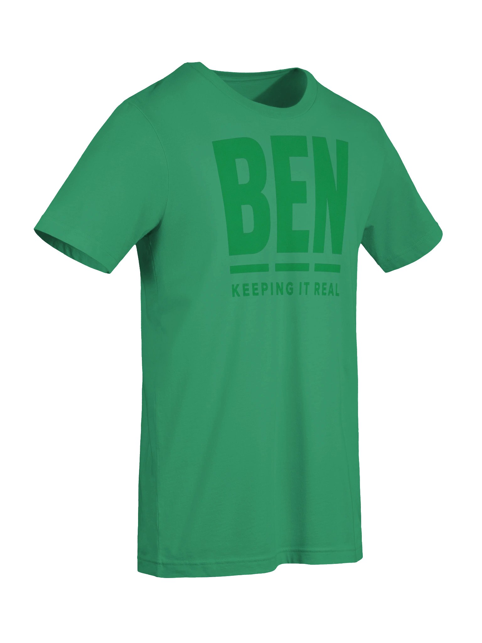 BEN “Keeping It Real” Green T-Shirt product image (7)