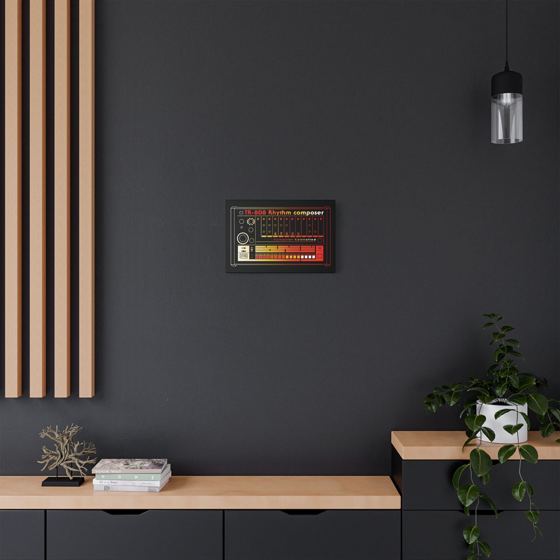 808 Canvas Wall Art - Roland TR-808 Rhythm Composer (Vintage Drum Machine) product image (11)