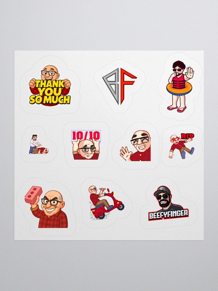 Beefy Stickers product image (4)