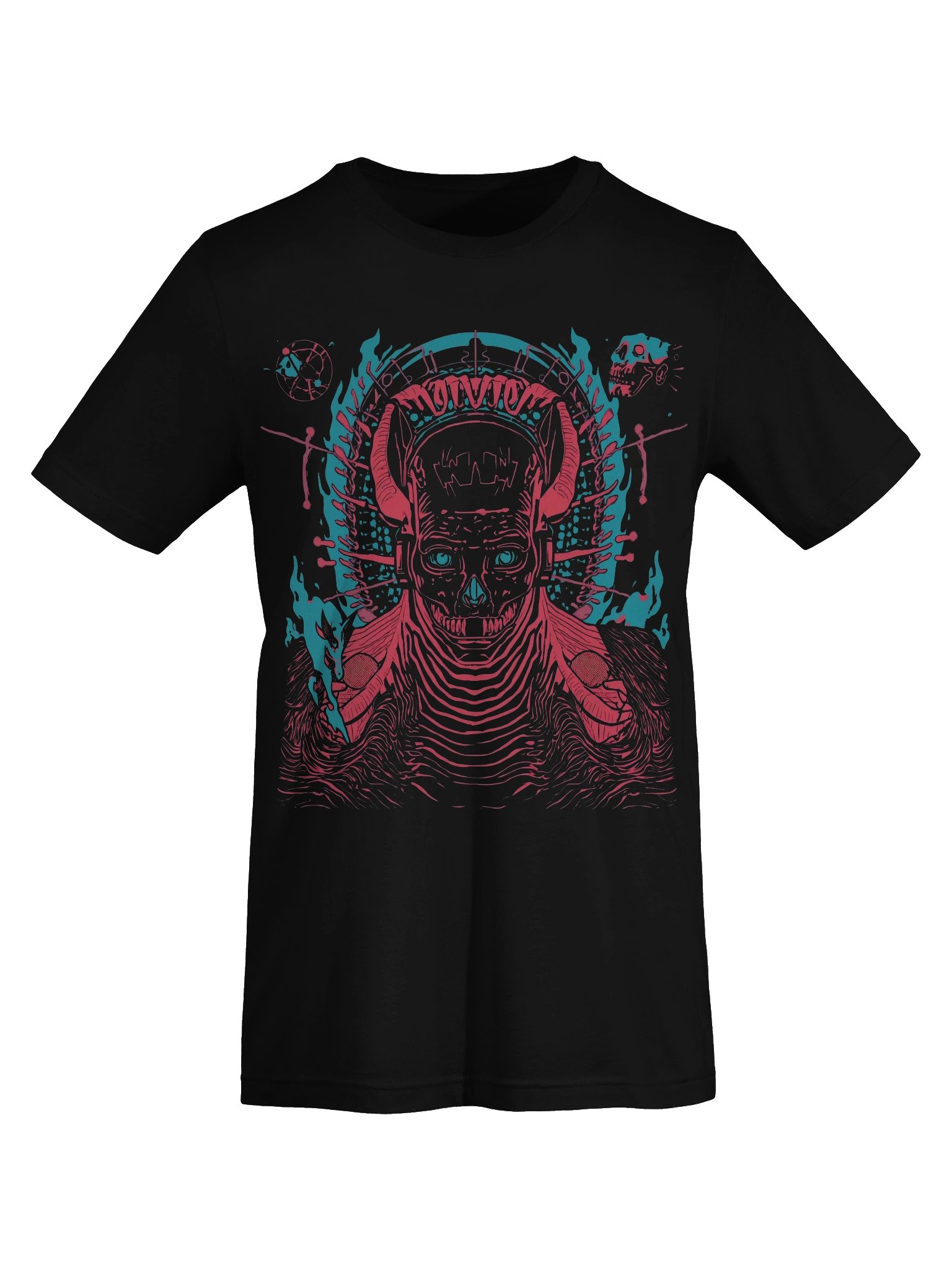 Neon Halo Demon Lightweight T-Shirt product image (6)