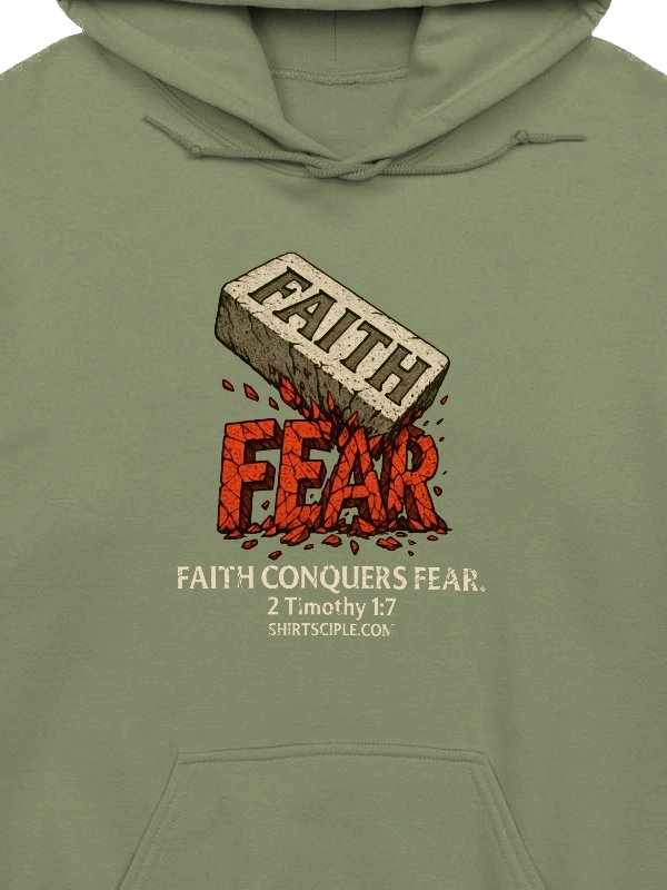 Faith Conquers Fear Hoodie product image (16)