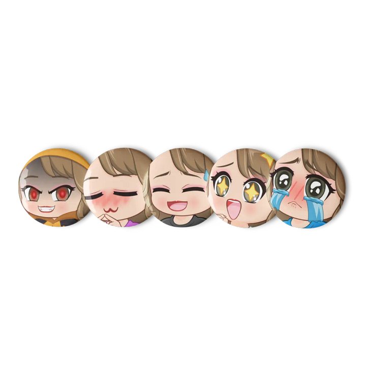 Emote Buttons Set 1 product image (1)