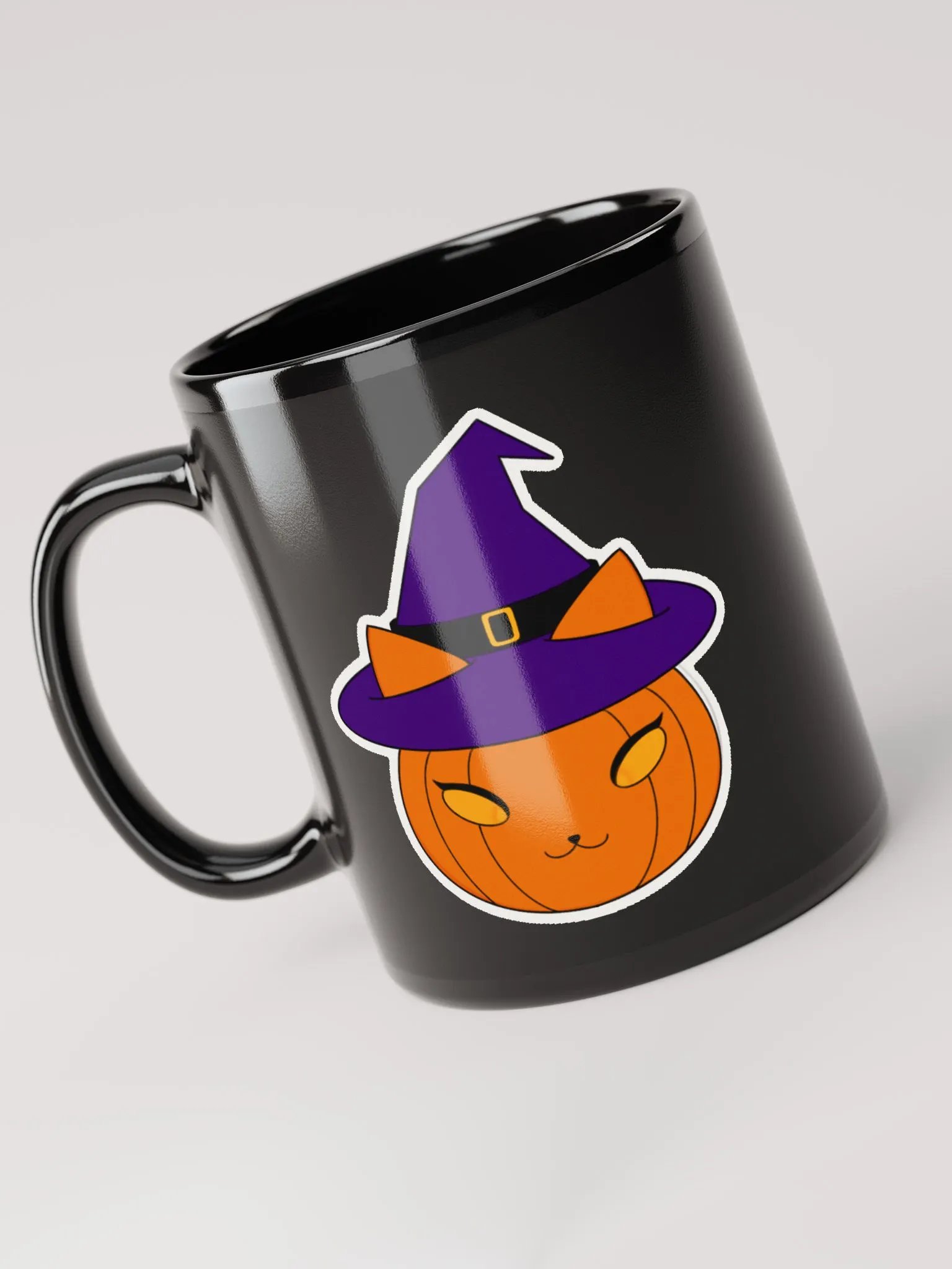 Witchy Pumpkin Kitty Mug product image (5)