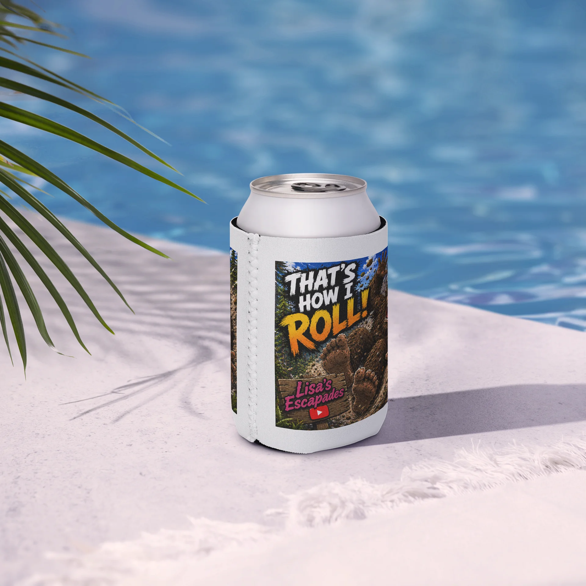 That’s How I Roll Bigfoot Can Cooler product image (6)