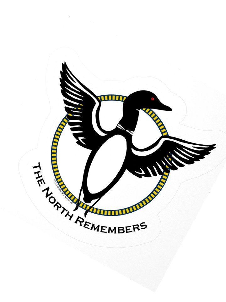 The North Remembers Loon Sticker product image (6)