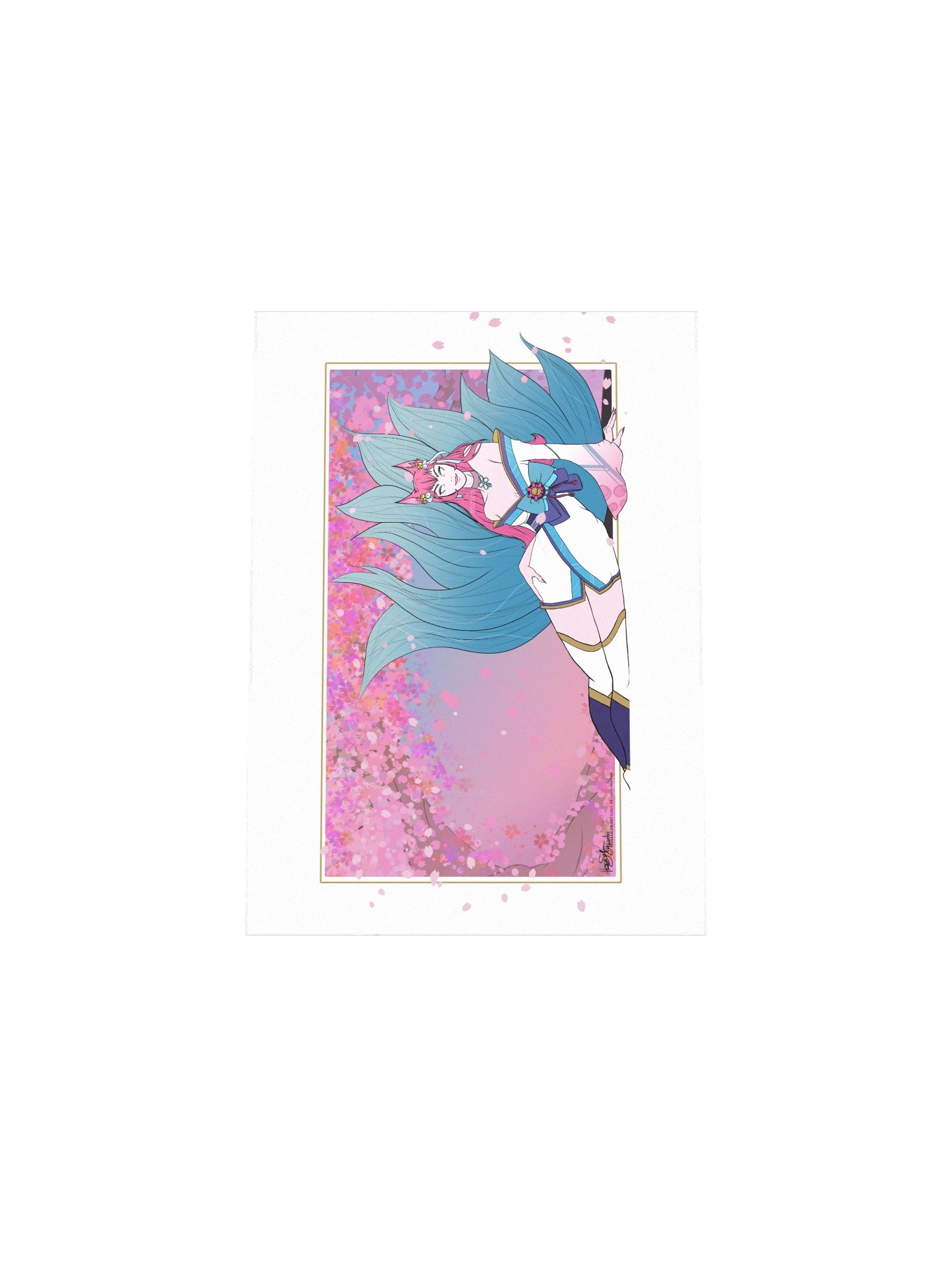 Spirit Blossom Ahri // Print product image (5)