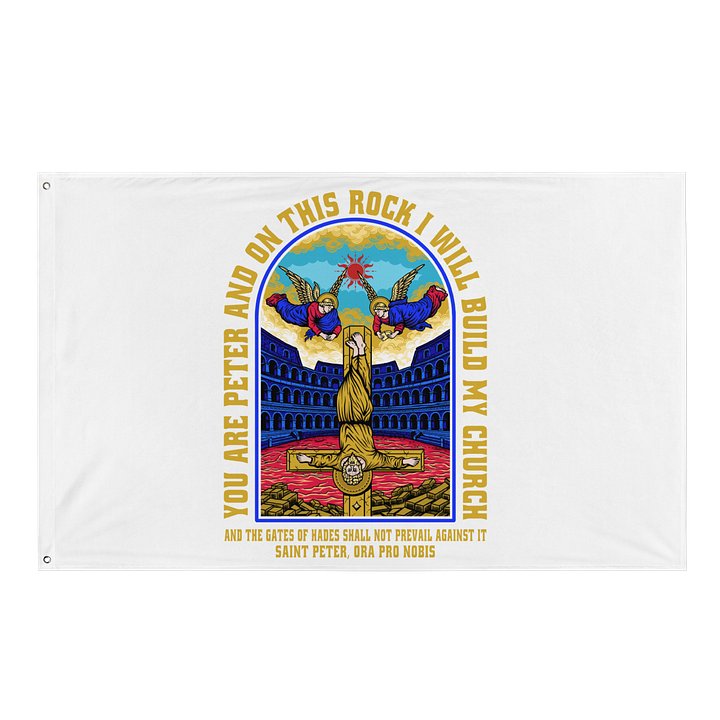 Saint Peter's Cross Flag v2 product image (1)