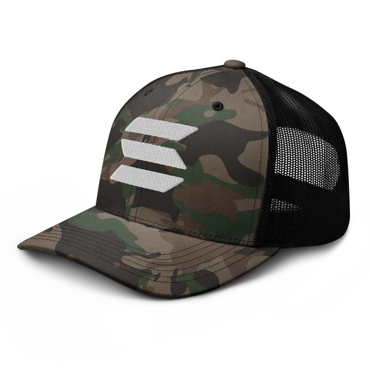 Solana Logo Embroidered Camo Hat product image (2)