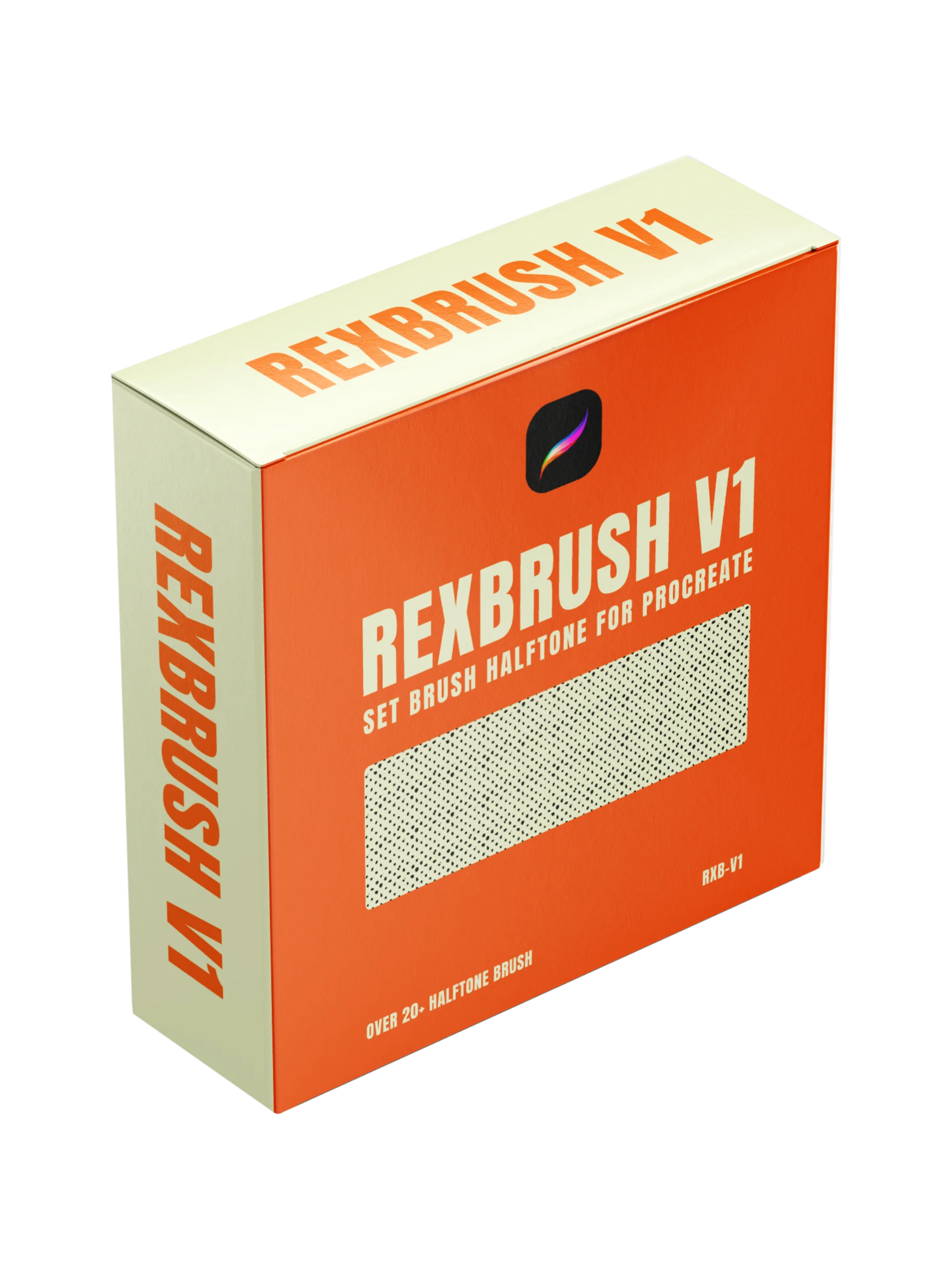 REX BRUSH V1 - Halftone Brushes Set (Procreate) product image (1)