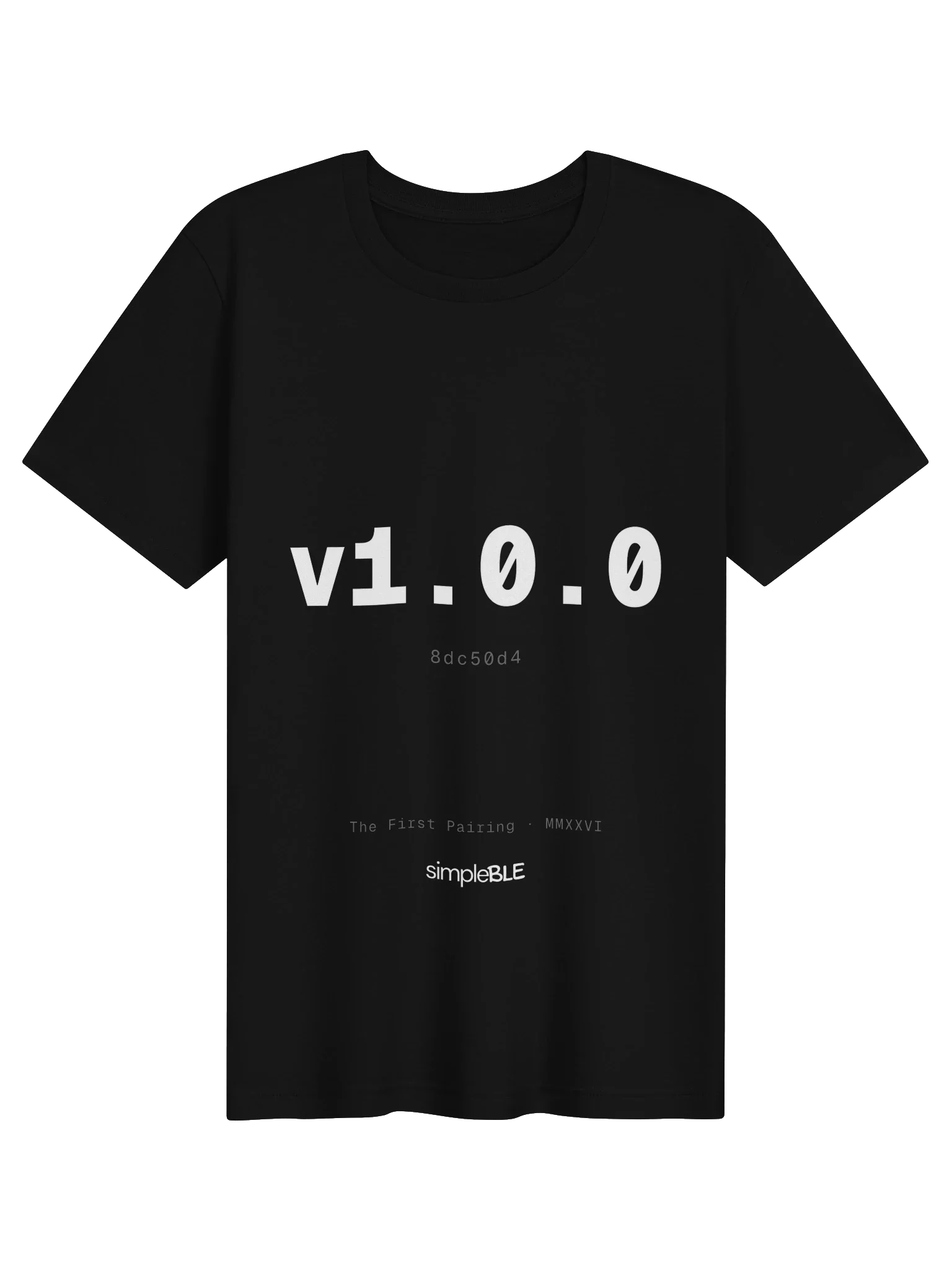 First Pairing Tee — v1.0.0