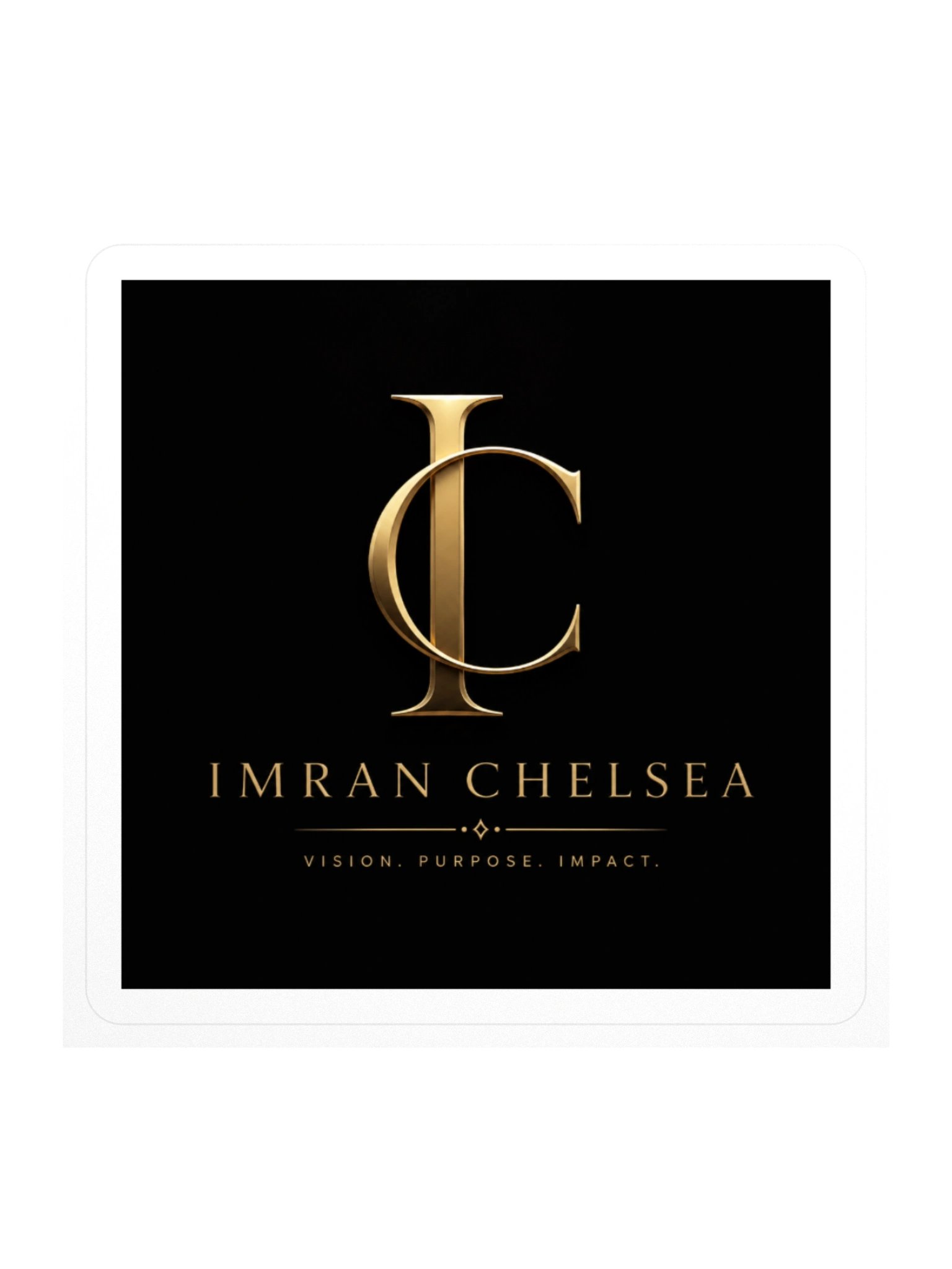 I.C Logo 2 Sticker product image (1)