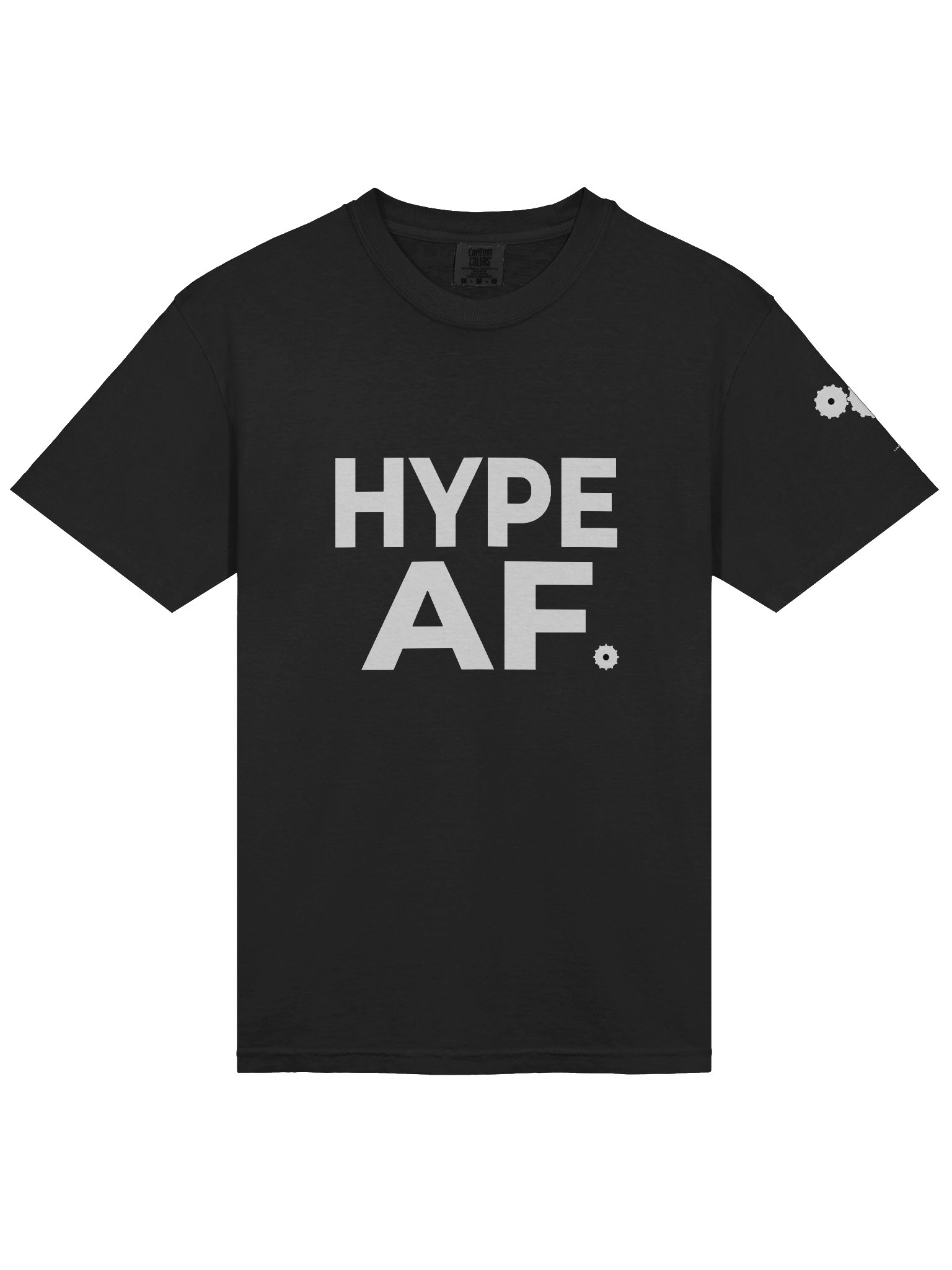Hype AF Relaxed Fit Tee - White logo product image (3)