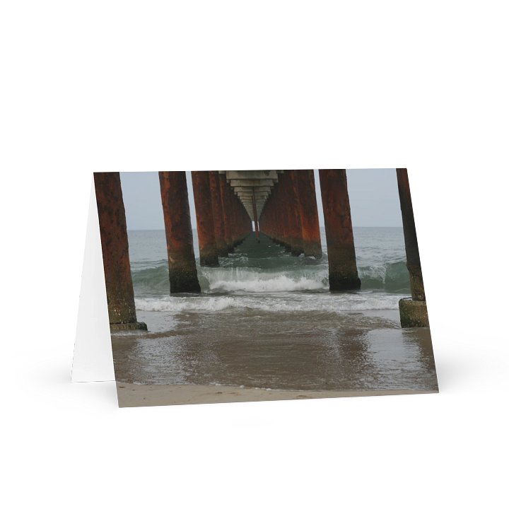 Pier Perspective Greeting Card product image (1)