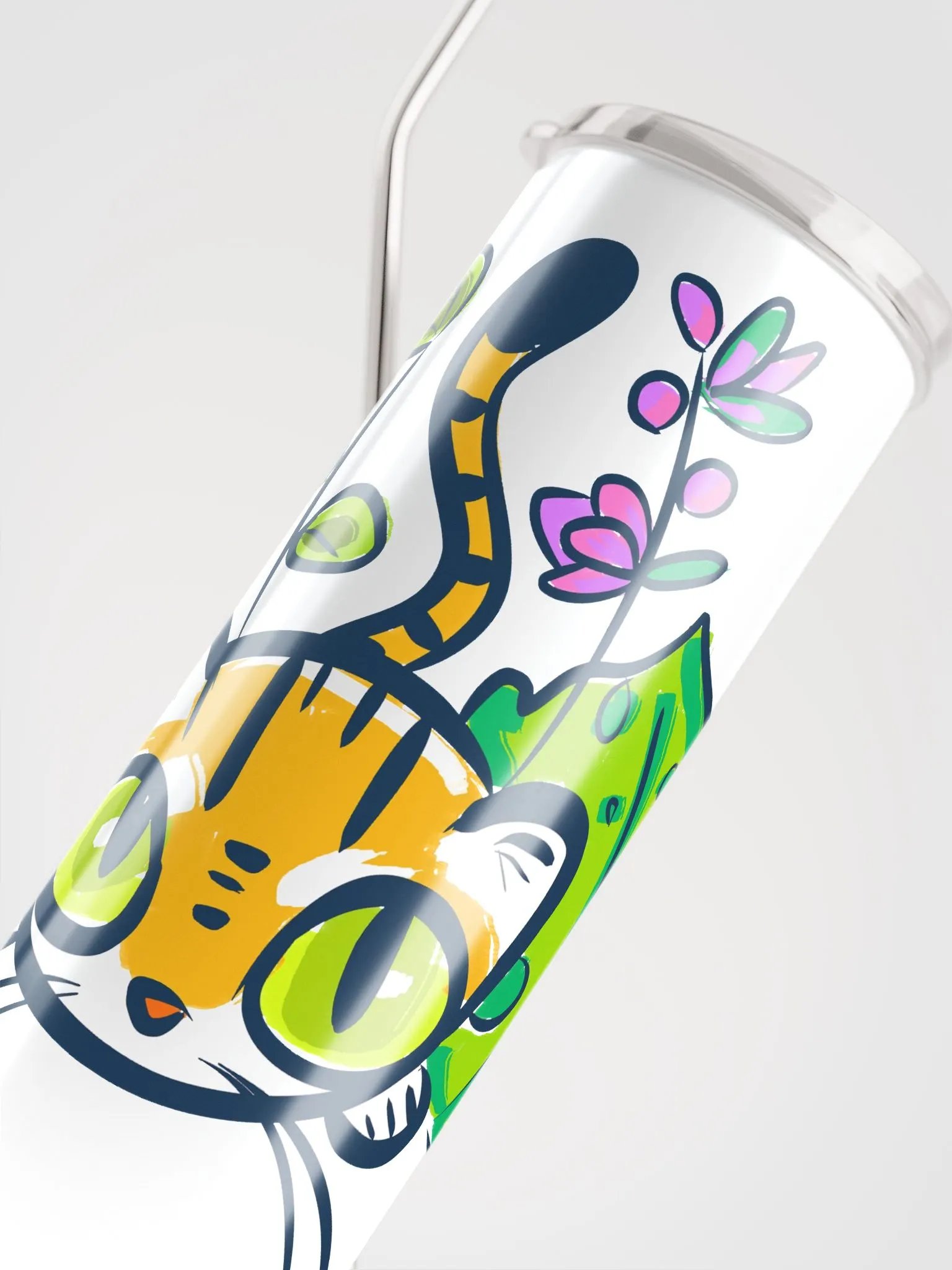 Ocelot Cat Tales Stainless Steel Tumbler product image (8)