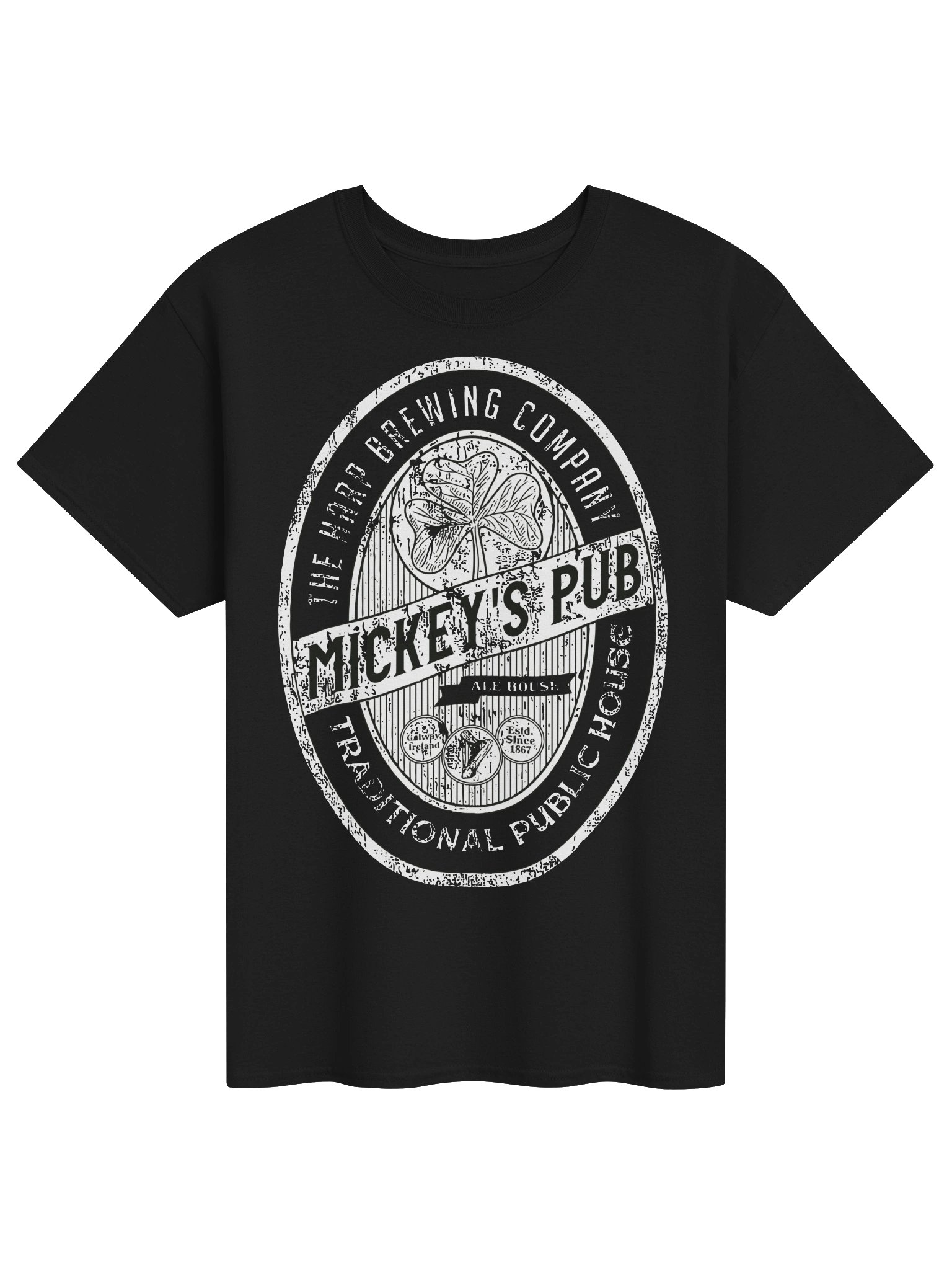 Mickey’s Pub Vintage Irish Ale House T-Shirt product image (1)