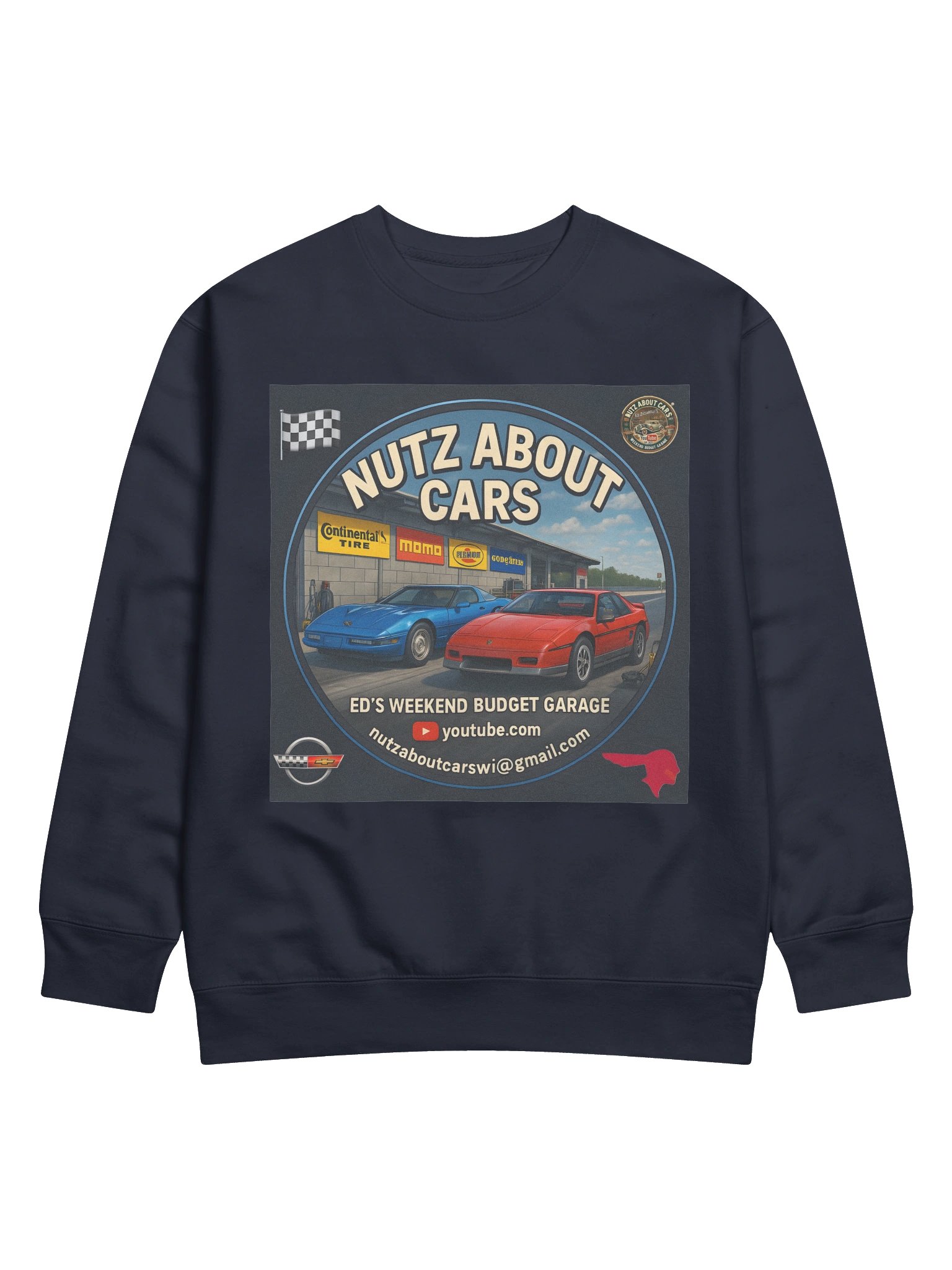 Nutz About Cars Weekend Garage Sweatshirt product image (9)