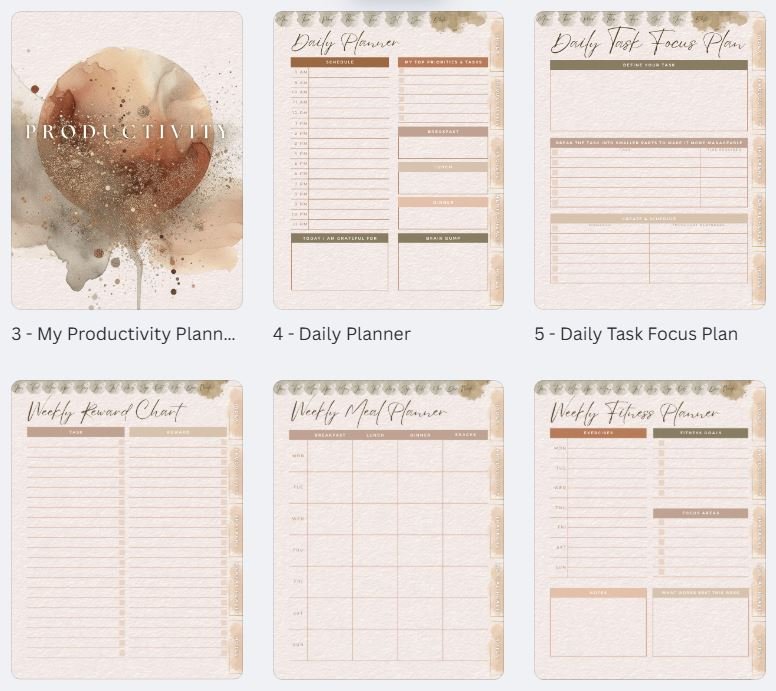 My Everything Planner (Reusable Year After Year) product image (6)