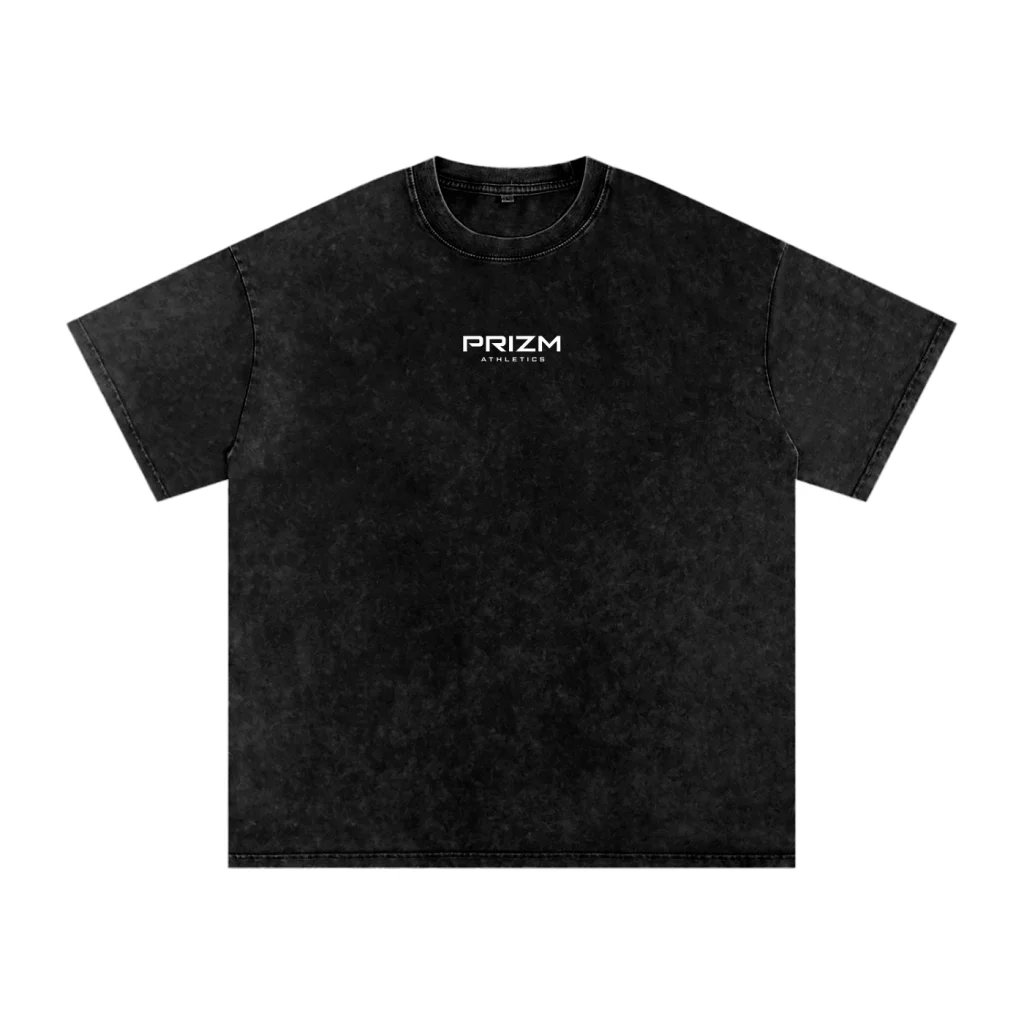 Snow Washed Oversized Cotton T-Shirt product image (1)
