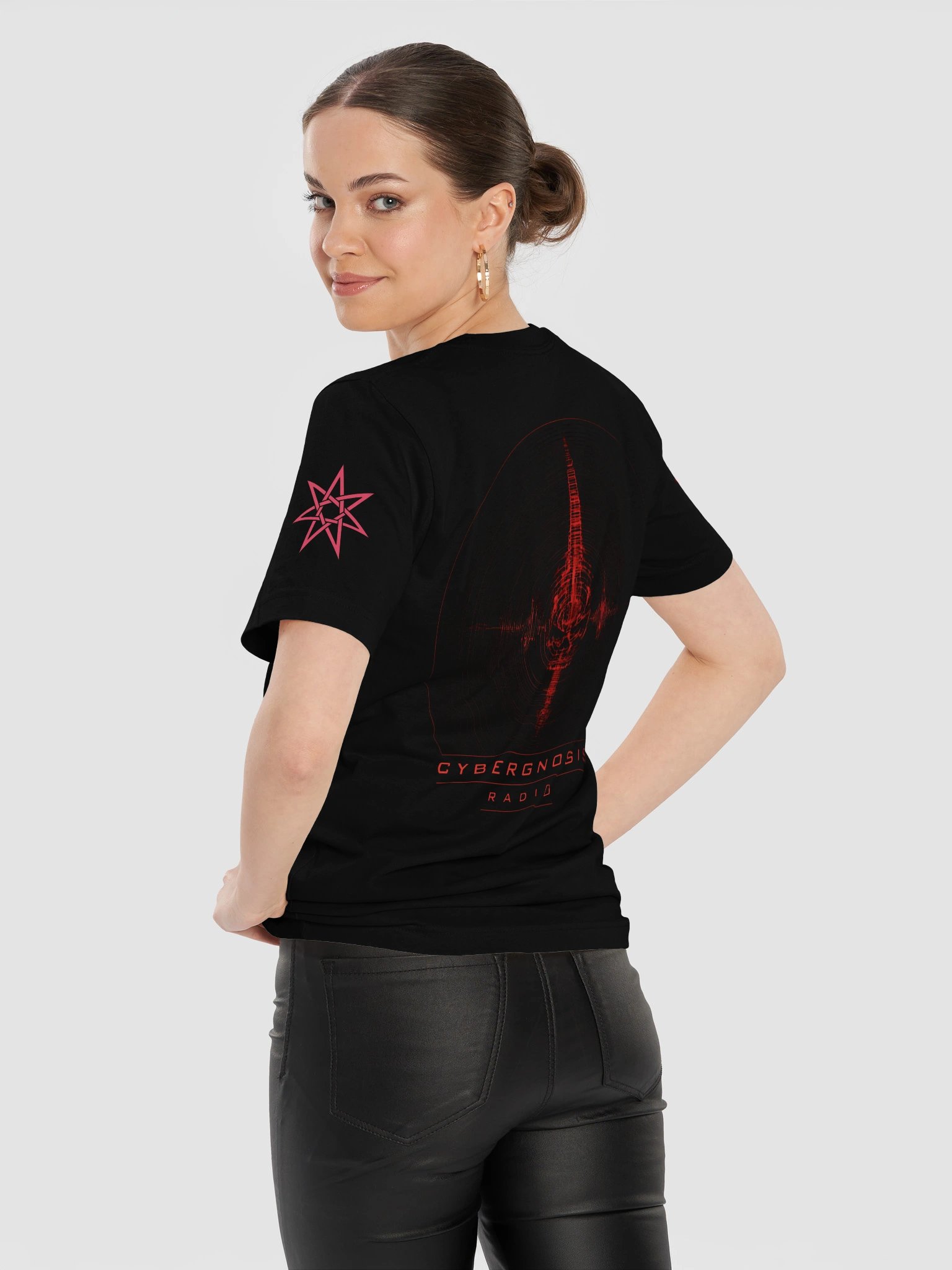 Cyber Gnosis Radio - Tee (Back Piece Artwork) product image (12)