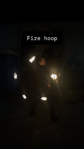 Quality over quantity - long flow videos so you can see the flow instead of flashy images. Neck coinflip with fire hoop at th...