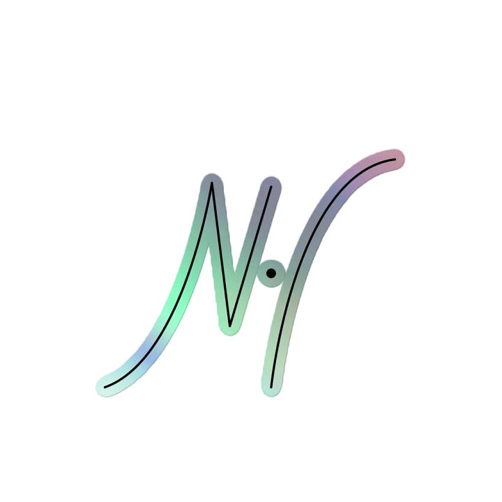 NH Logo Holographic Illusion Sticker product image (2)