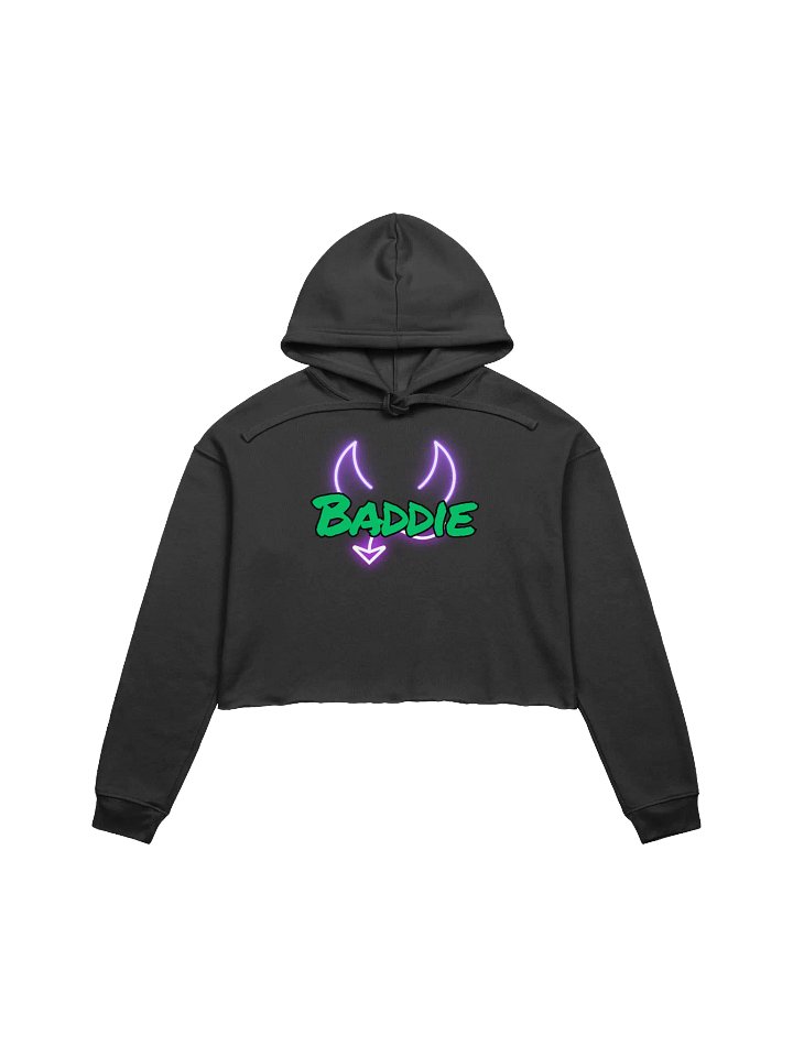 Baddie Crop Hoodie product image (1)