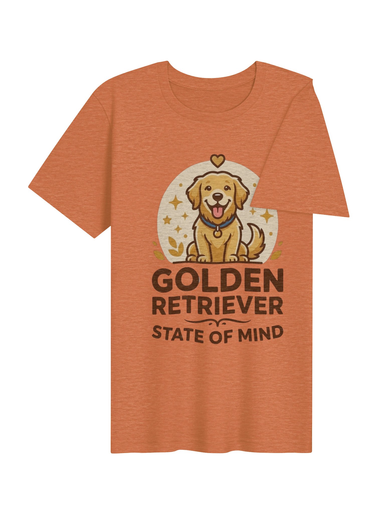 GOLDEN RETRIEVER STATE OF MIND T-SHIRT product image (24)