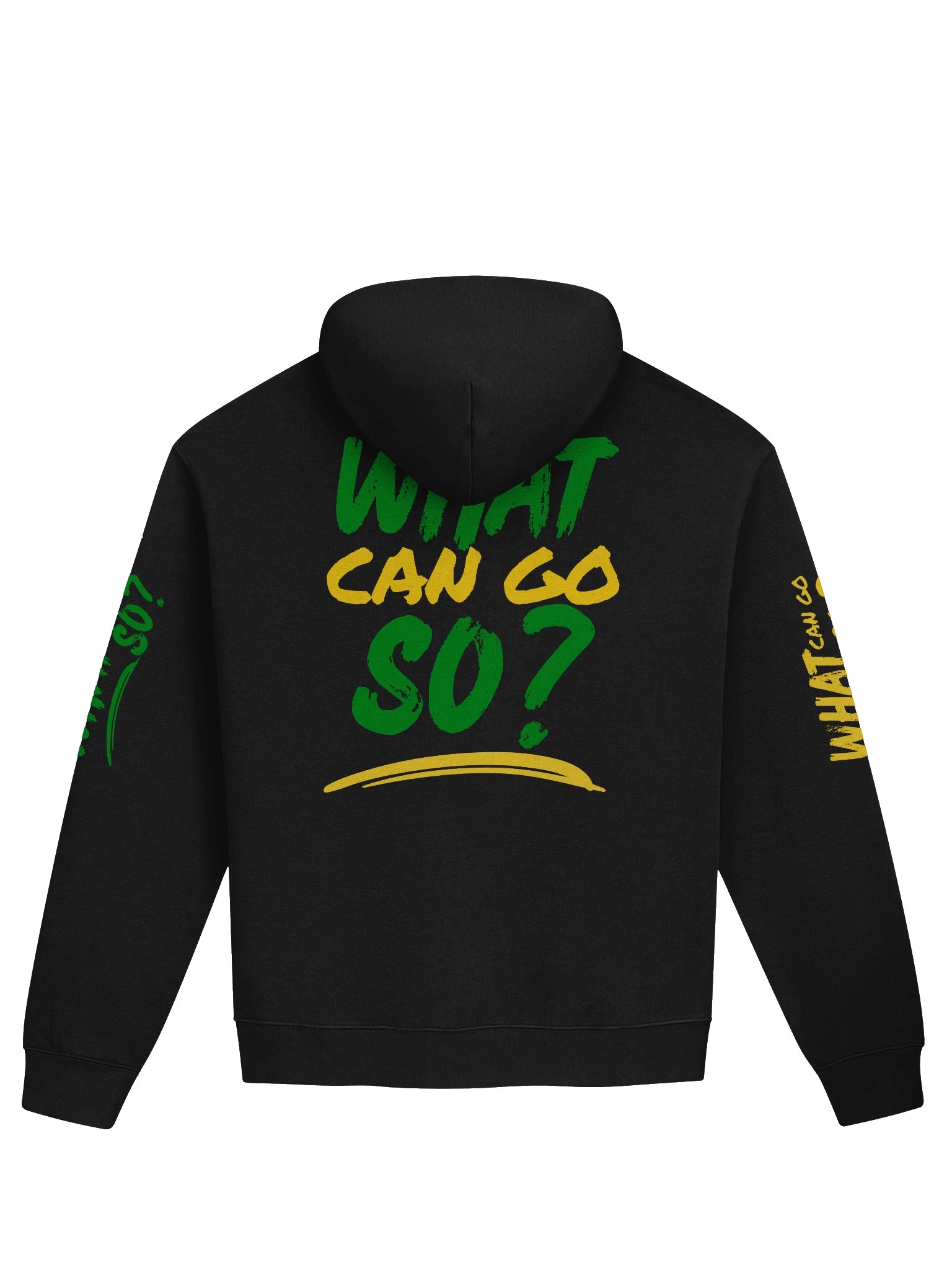 What Can Go So?™ Premium Hoodie – Jamaica's Favourite Question product image (2)