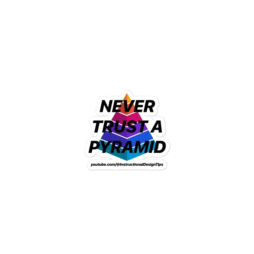 Never Trust a Pyramid Magnet product image (1)