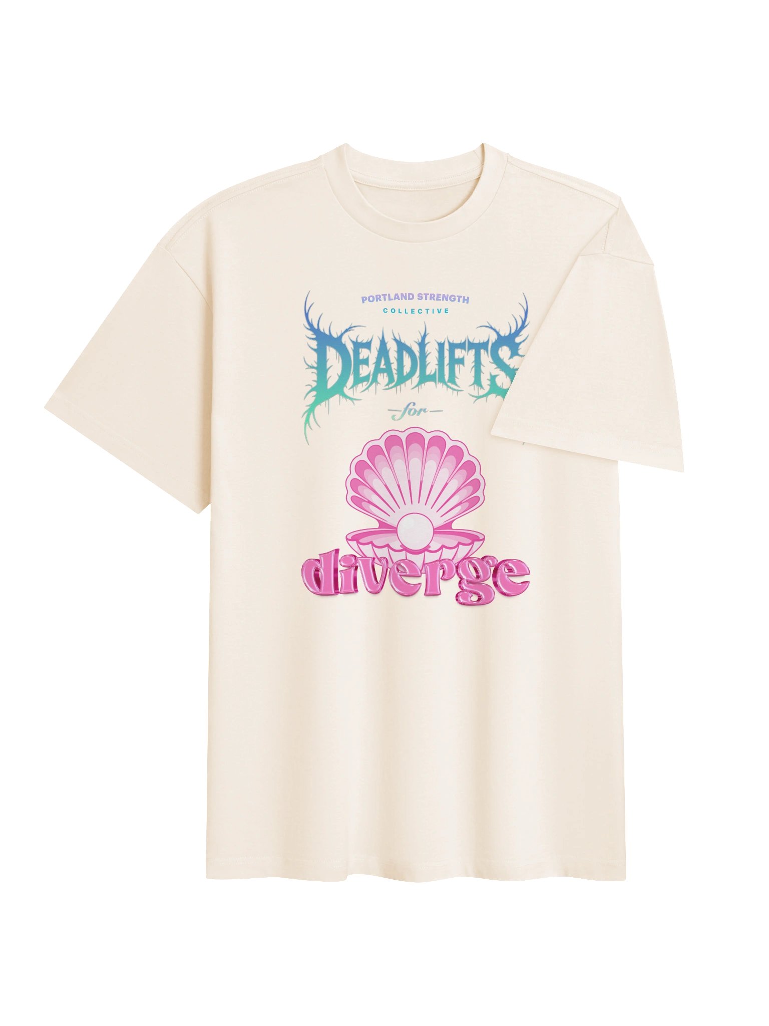Deadlifts for Diverge T-Shirt (Boxy) product image (4)
