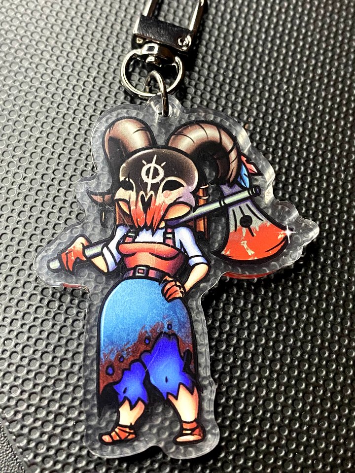 Huntress Acrylic Keychain product image (2)