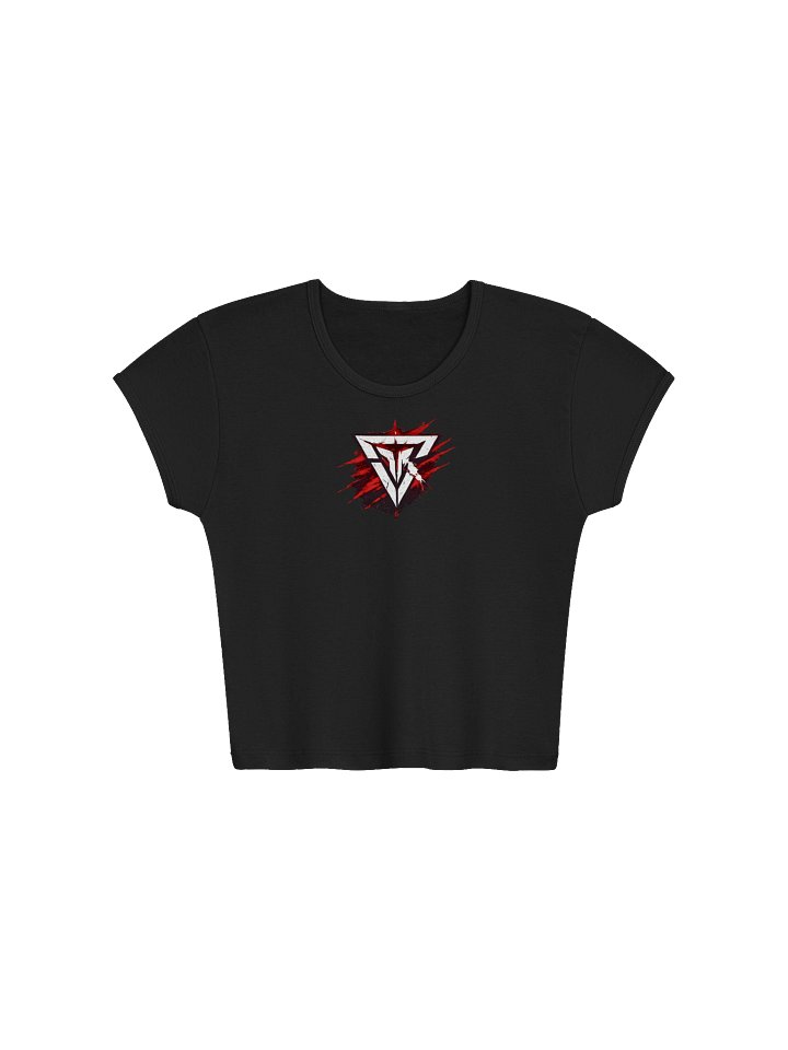 HST | Womens Ribbed Baby Tee Crop Top by LA Apparel product image (1)