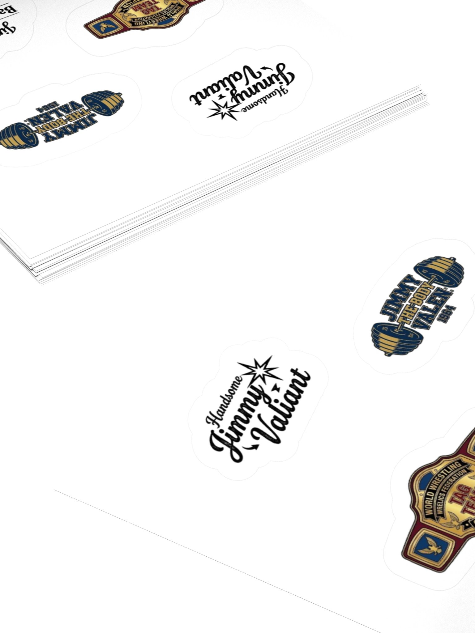 Jimmy Valiant 60s Kiss Cut Sticker Set product image (10)