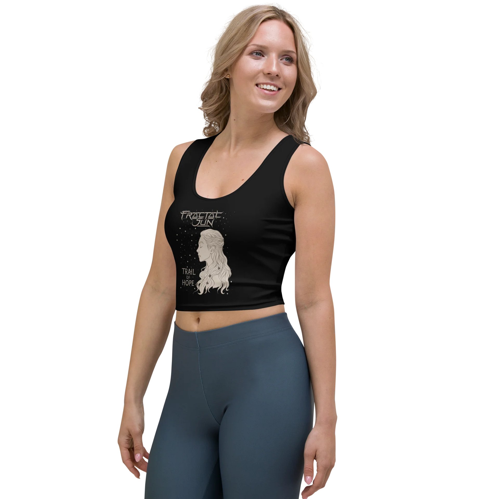 Trail of Hope Women's Crop Top T-Shirt product image (3)